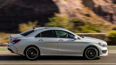 2013 Mercedes-Benz CLA250 side profile