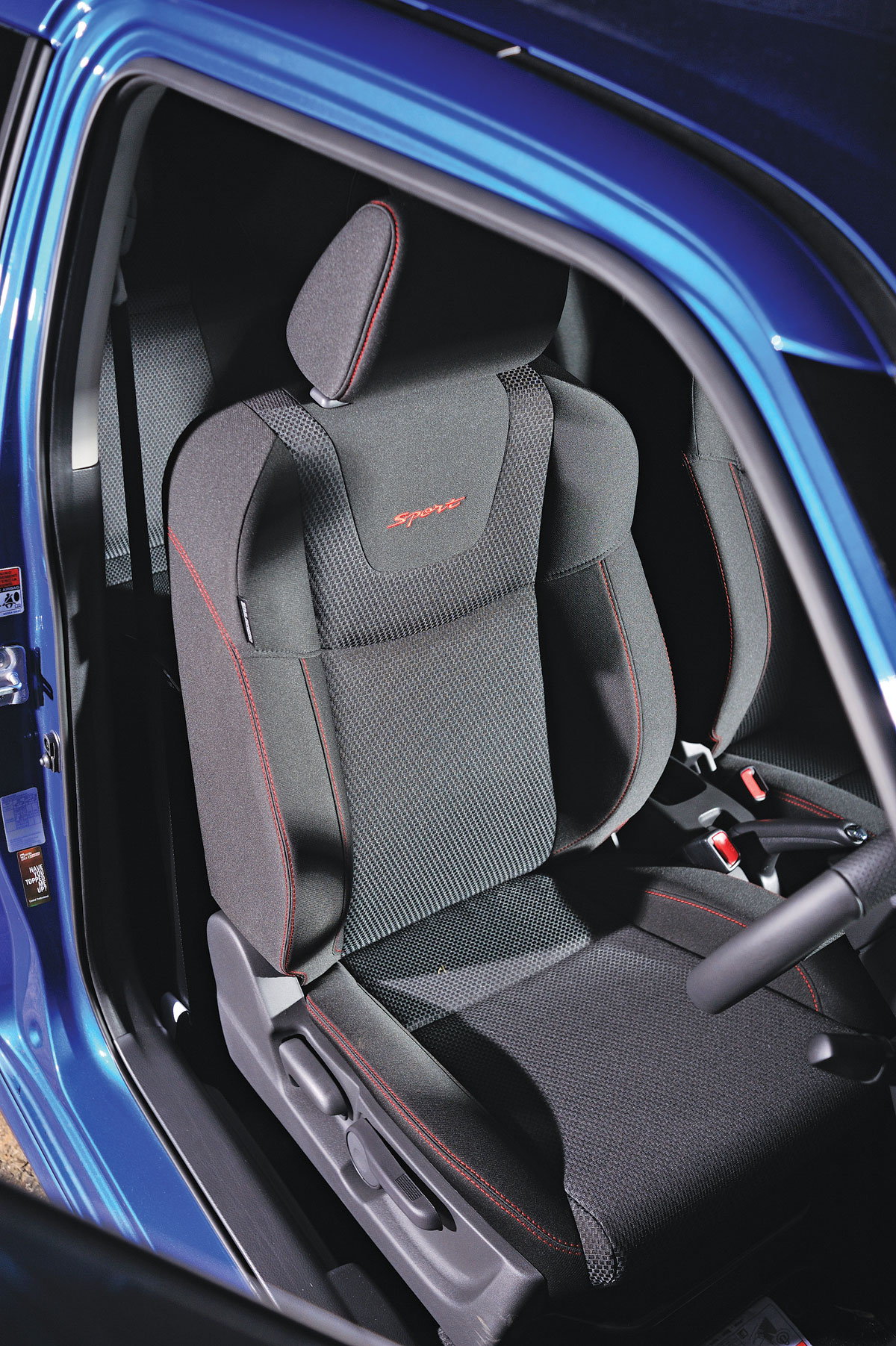 Suzuki Swift Sport seats