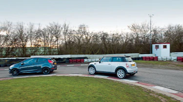 Mini Cooper and Ford Fiesta Metal