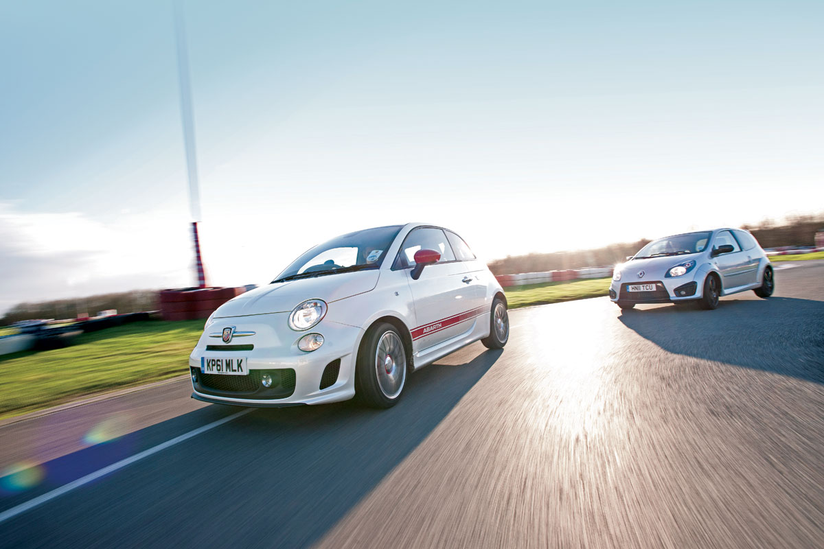 Abarth 500 and Renault Twingo