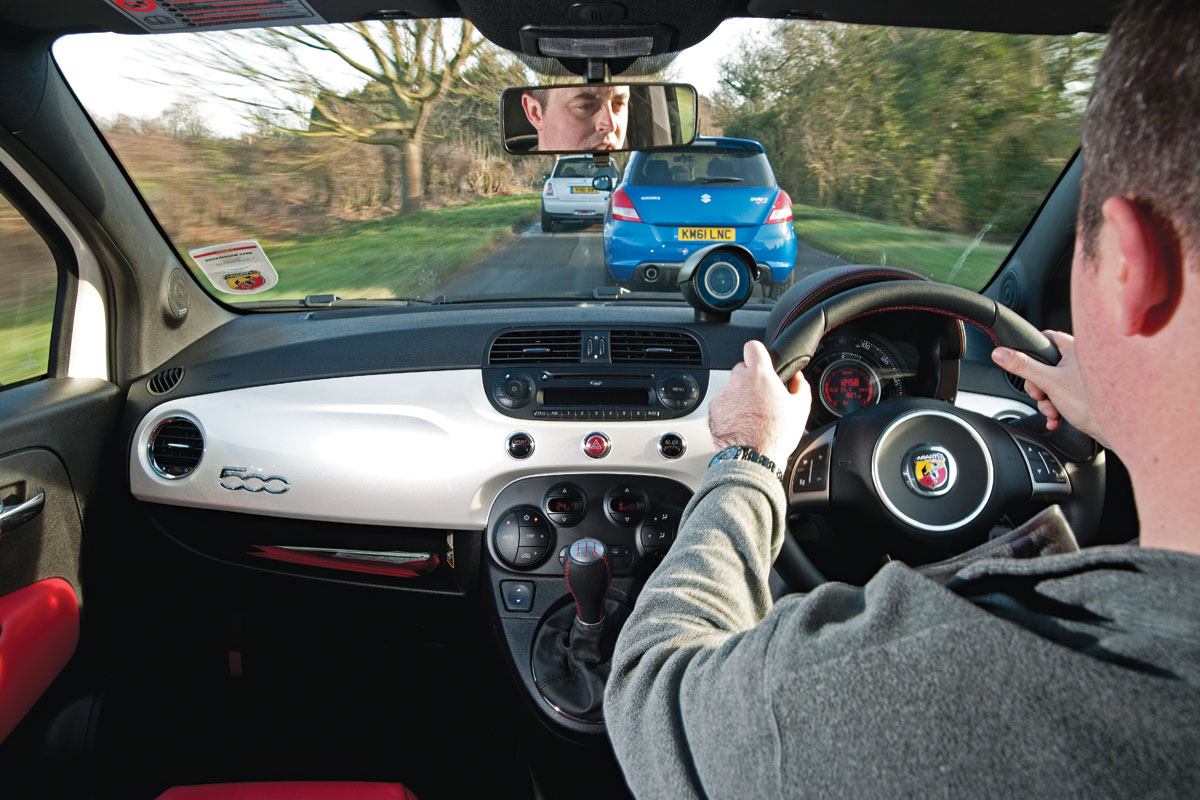 Abarth 500 interior