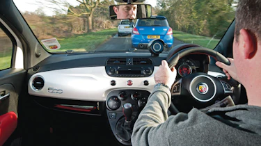 Abarth 500 interior