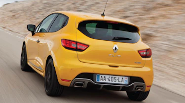 Renaultsport Clio 200 Turbo back Liquid Yellow