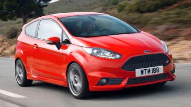 2013 Ford Fiesta ST red front view