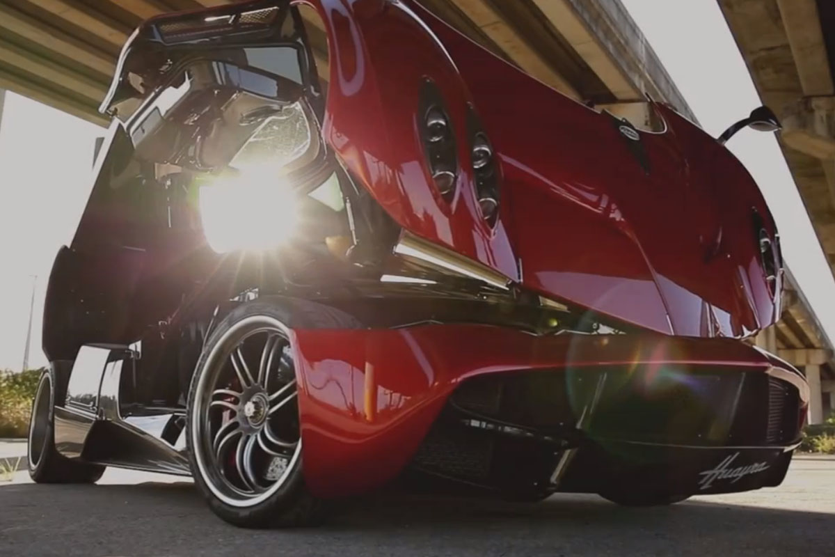 New Pagani Huayra promo video