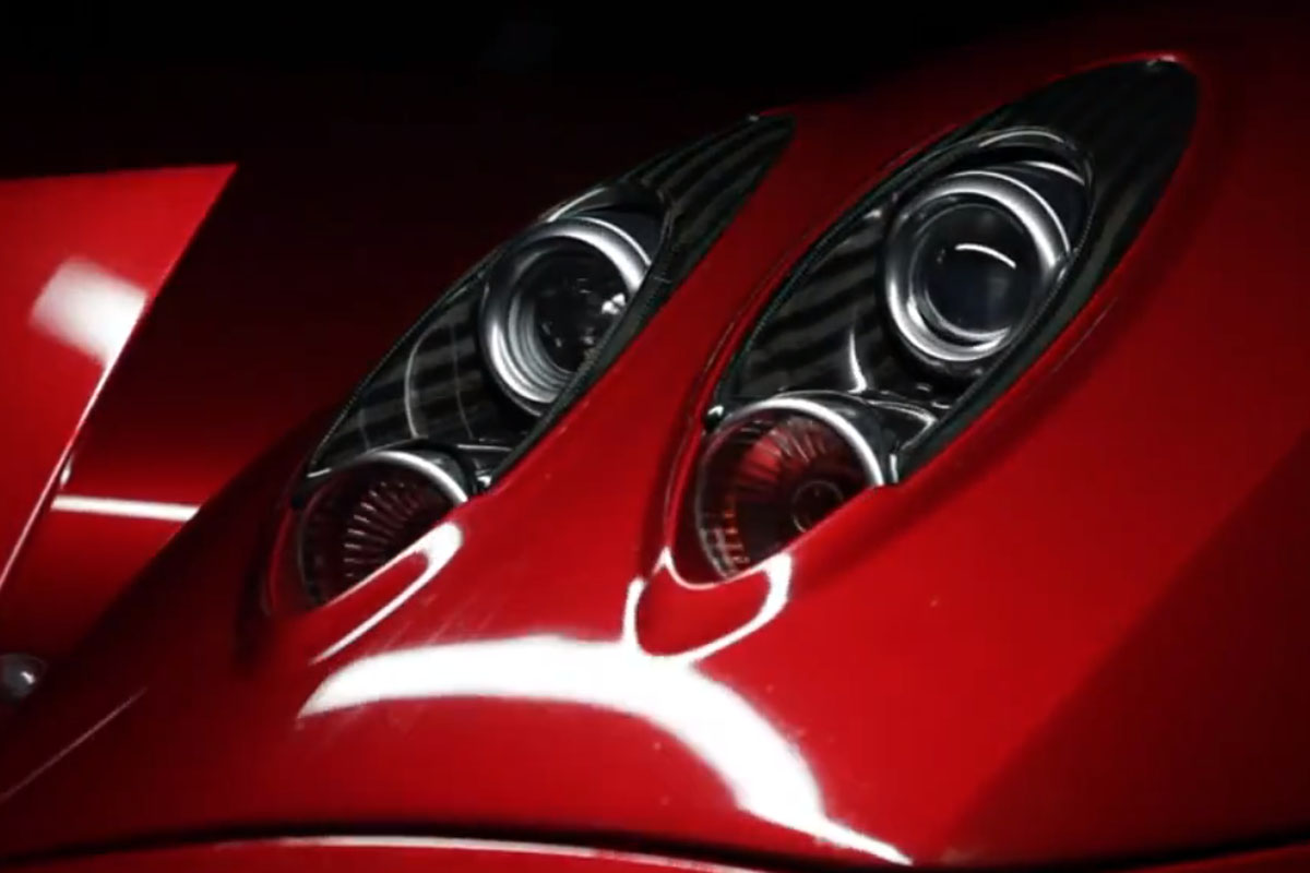 New Pagani Huayra promo video