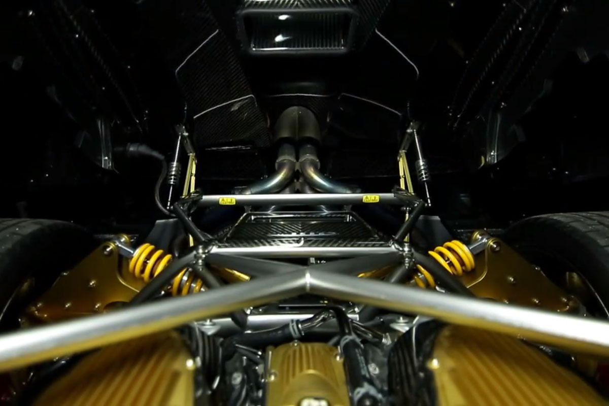 New Pagani Huayra promo video