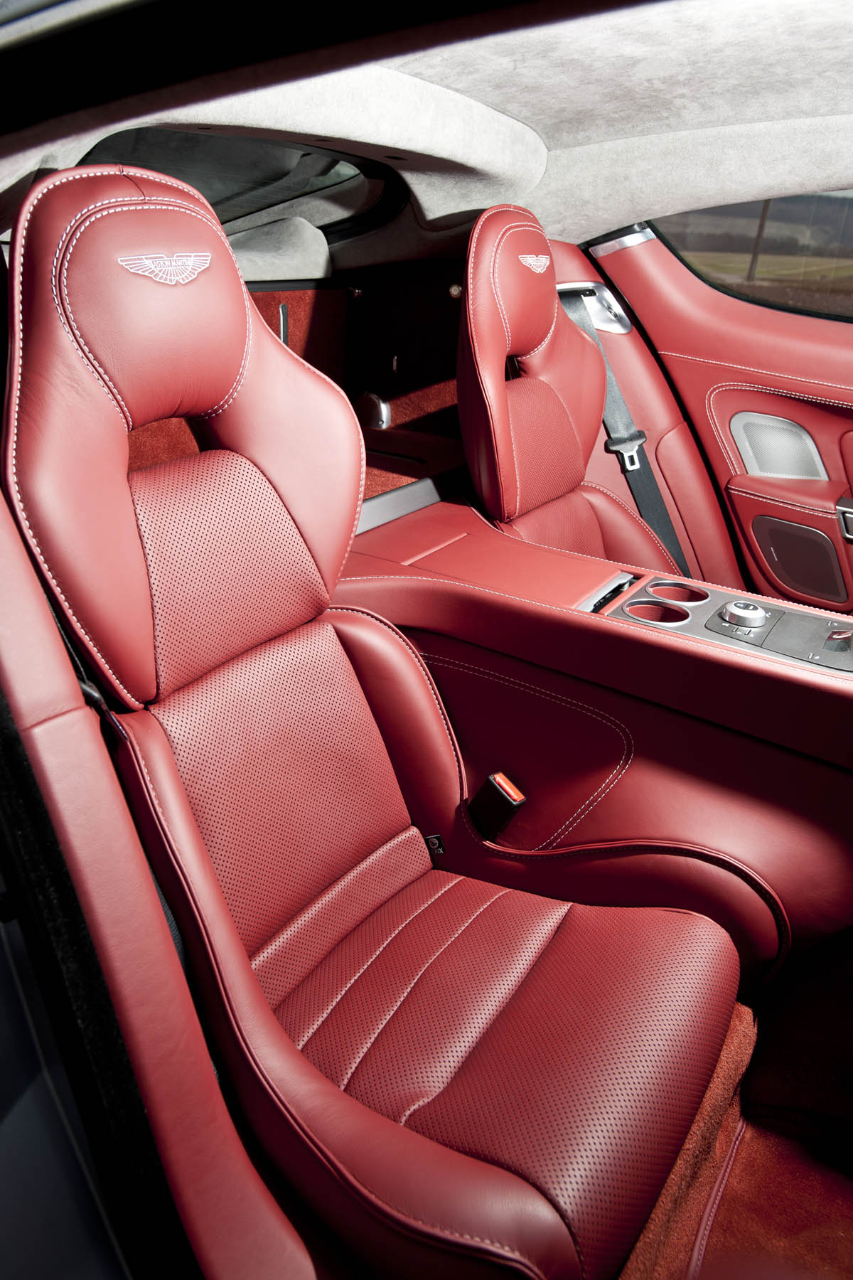 2013 Aston Martin Rapide S rear seats