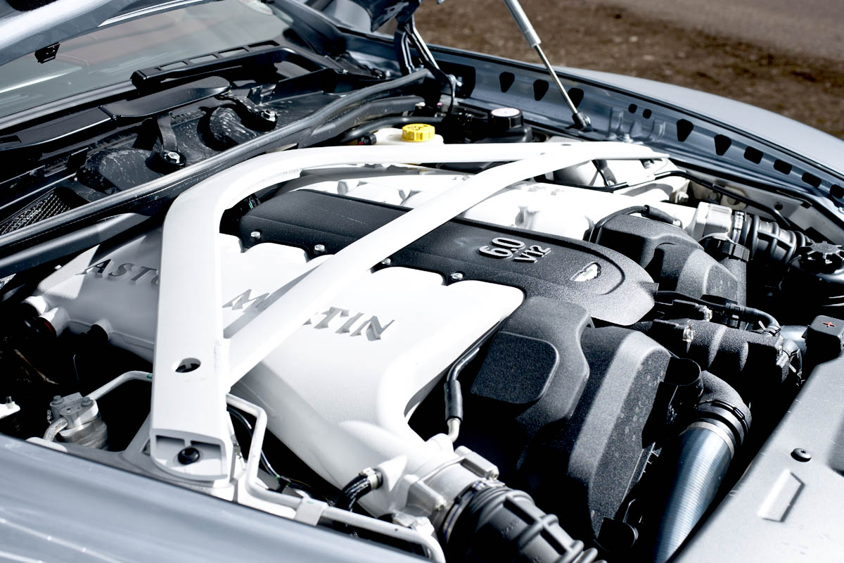 2013 Aston Martin Rapide S 5.9-litre V12 engine