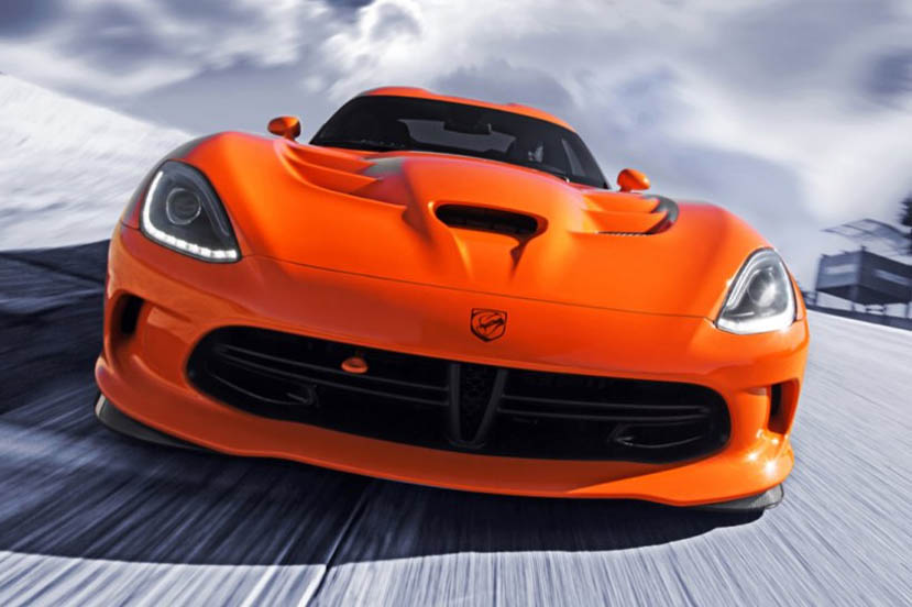 SRT Viper TA Time Attack Crusher Orange