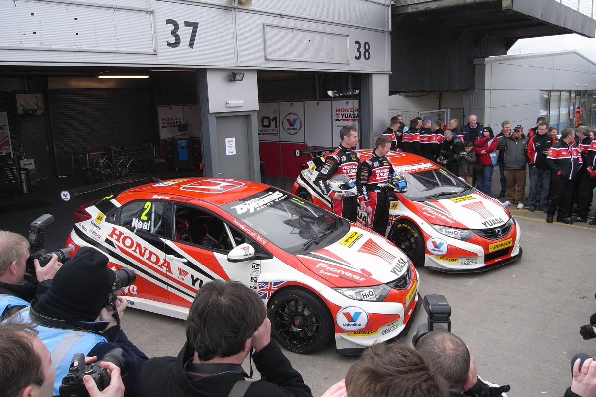 BTCC Honda Civic Gordon Shedden Matt Neal