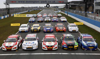 British Touring Cars 2013 season grid of cars