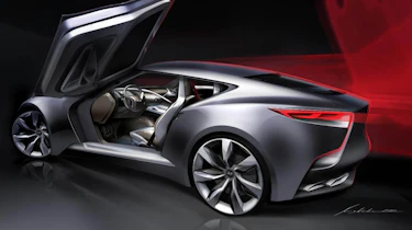 Hyundai HND-9 coupe concept car