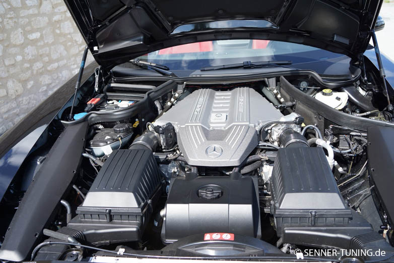 Mercedes SLS AMG Roadster Senner tuned 6.2-litre V8 engine