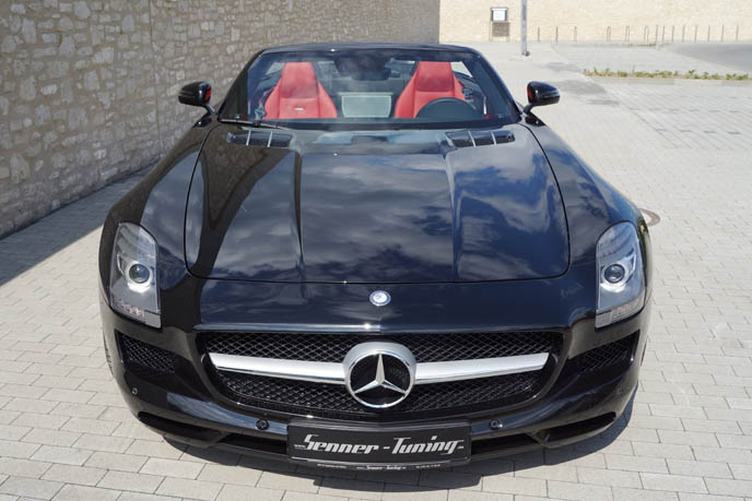 Mercedes SLS AMG Roadster Senner front view