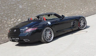 Mercedes SLS AMG Roadster Senner rear view