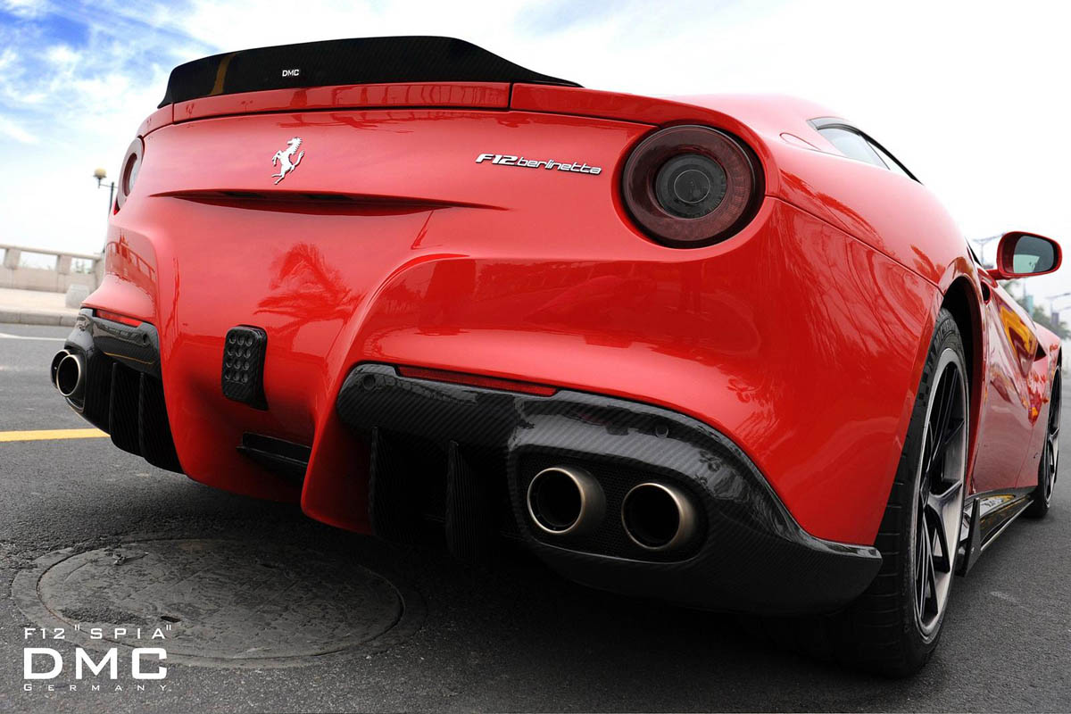 Ferrari F12 Berlinetta Spia carbonfibre rear diffuser