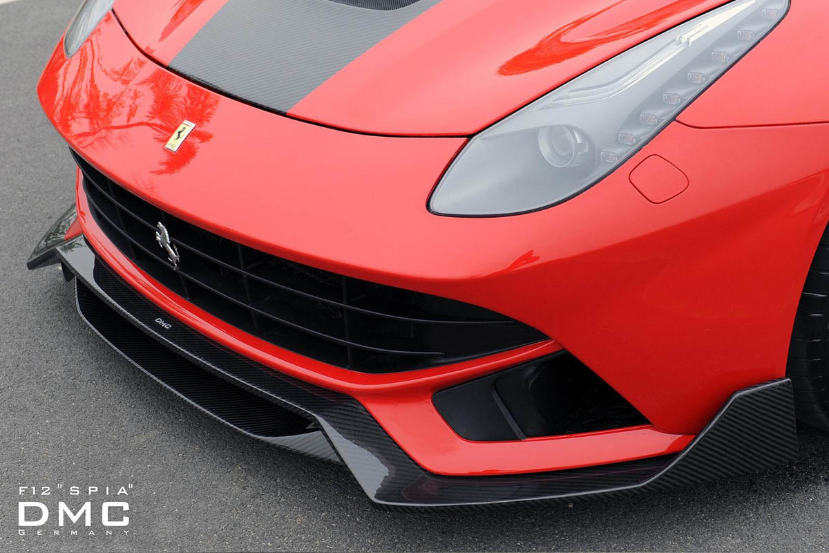 Ferrari F12 Berlinetta Spia carbonfibre front splitter