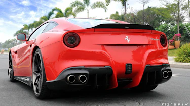 Ferrari F12 Berlinetta Spia rear view