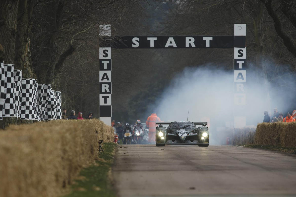 Goodwood Festival of Speed 2013 Bentley Le Mans car