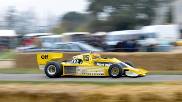 Goodwood Festival of Speed 2013 Renault Turbo F1 car