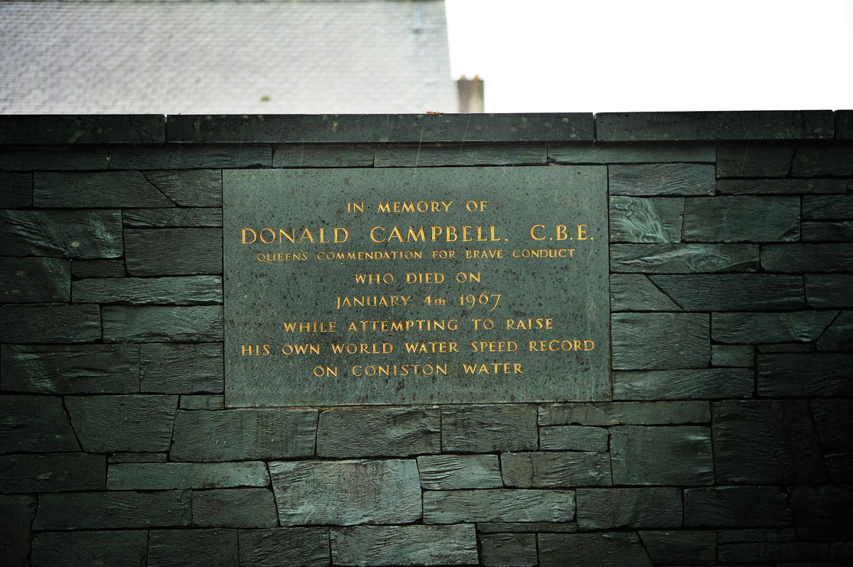 Donald Campbell memorial