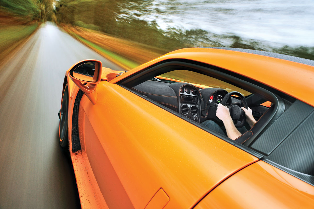 Noble M600 driving shot