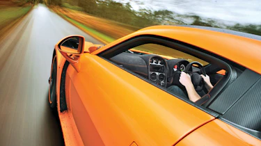 Noble M600 driving shot