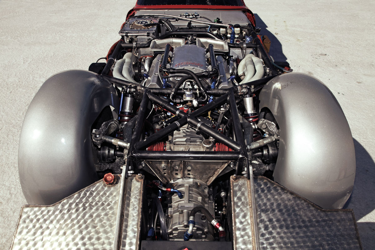 5.9 Chevy V8 powering Triumph GT6