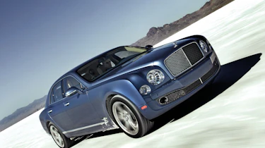 Bentley Mulsanne salt flat record attempt