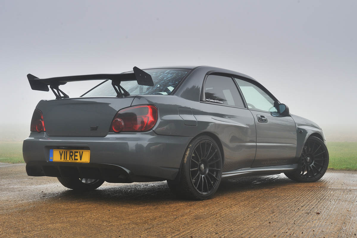 Revolution Project STI Nurburgring Subaru Impreza rear view