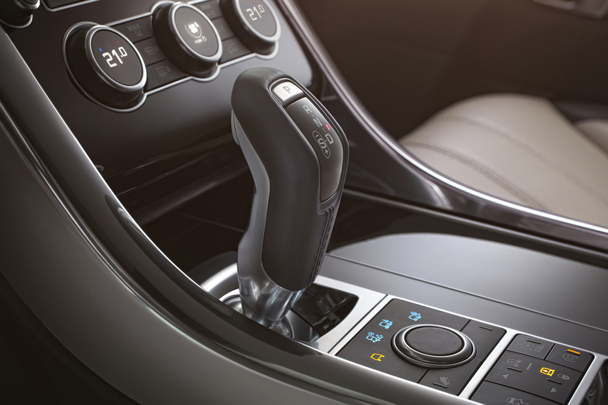 New Range Rover Sport gear selector stick