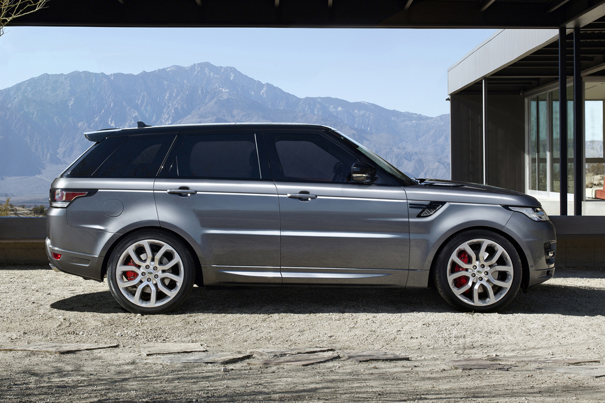 New Range Rover Sport side profile