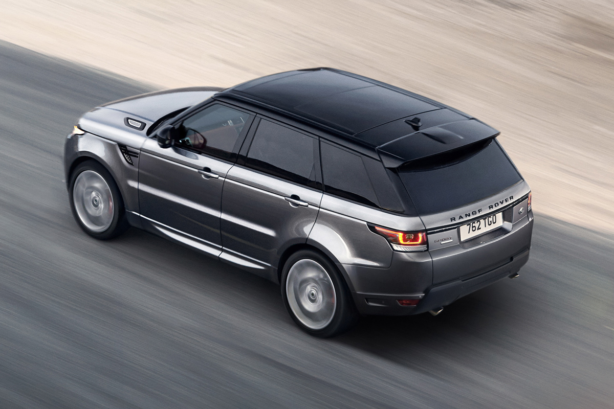 New Range Rover Sport rear view