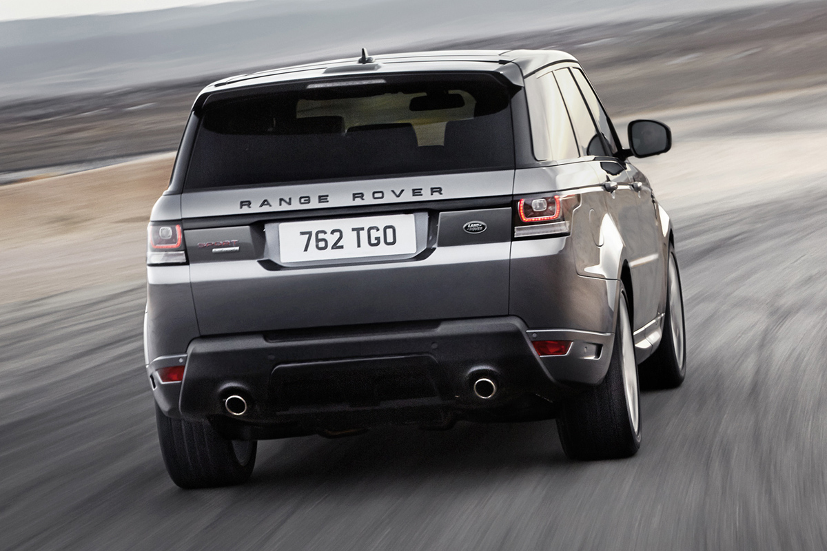 New Range Rover Sport rear view