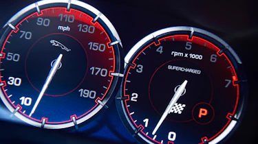 New Jaguar XJR dials speedo