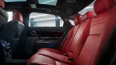 New Jaguar XJR back seats rear accommodation