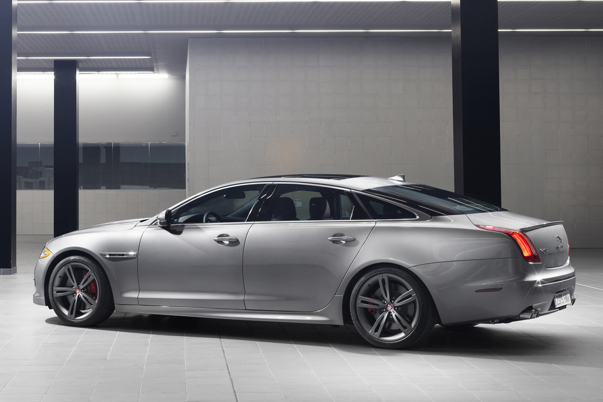 New Jaguar XJR side profile