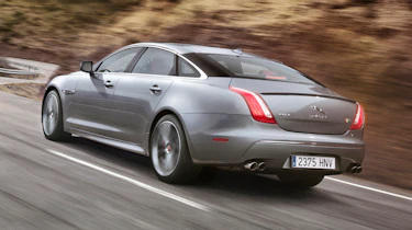 New Jaguar XJR rear view