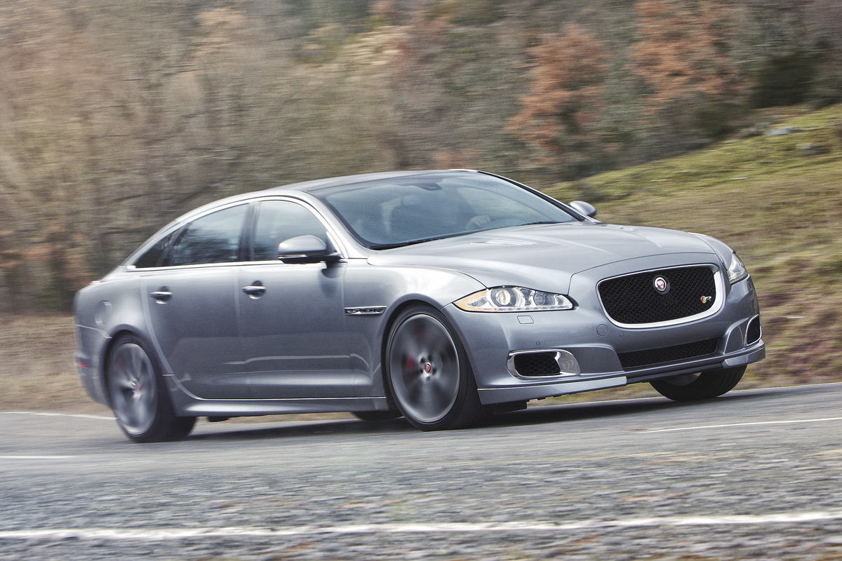 New Jaguar XJR grey
