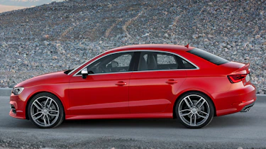 Audi S3 Saloon side profile