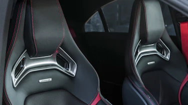 Mercedes-Benz CLA45 AMG front seats