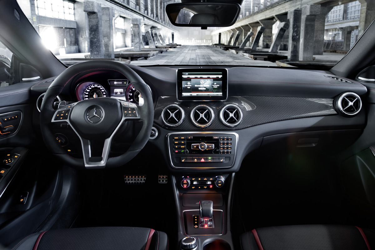 Mercedes-Benz CLA45 AMG interior dashboard