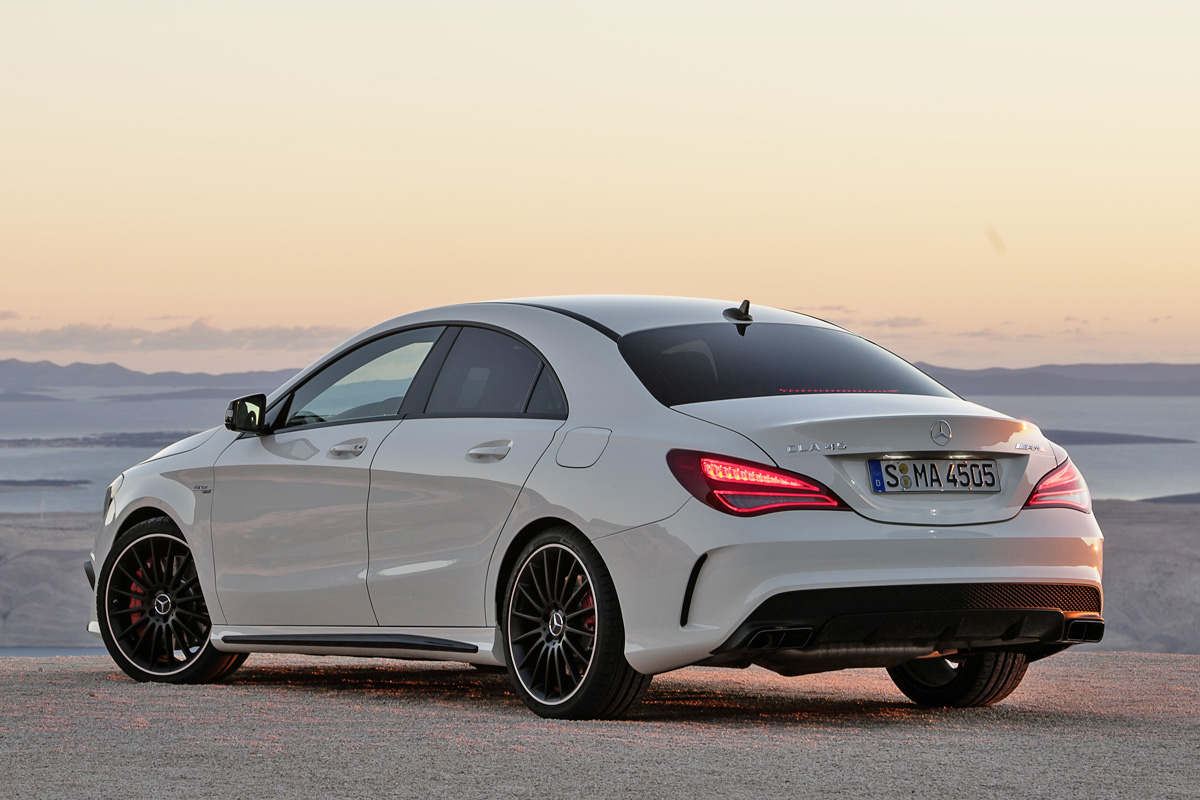 Mercedes-Benz CLA45 AMG rear view
