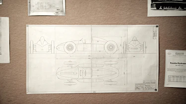 Cisitalia 4WD technical drawings
