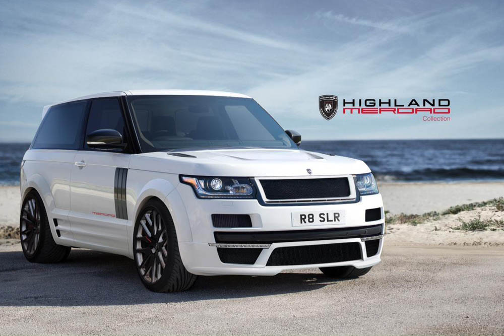Merdad Range Rover coupe Highland GTC front