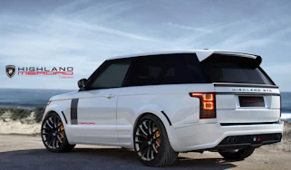 Merdad Range Rover coupe Highland GTC rear