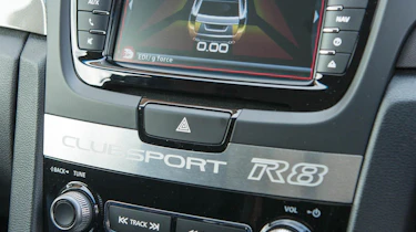 Vauxhall VXR8 Tourer infotainment screen