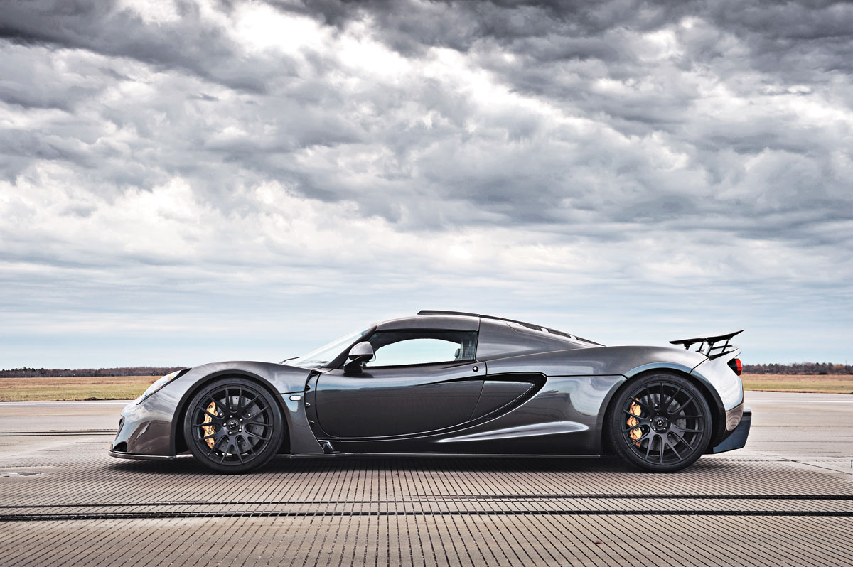 Hennessey Venom GT side profile