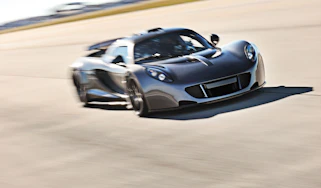 Hennessey Venom GT record run